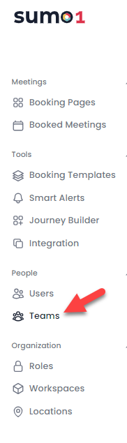 Manage Teams SUMO1