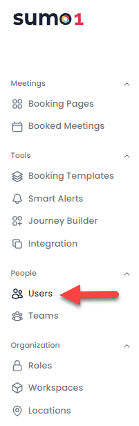 Manage Users SUMO1