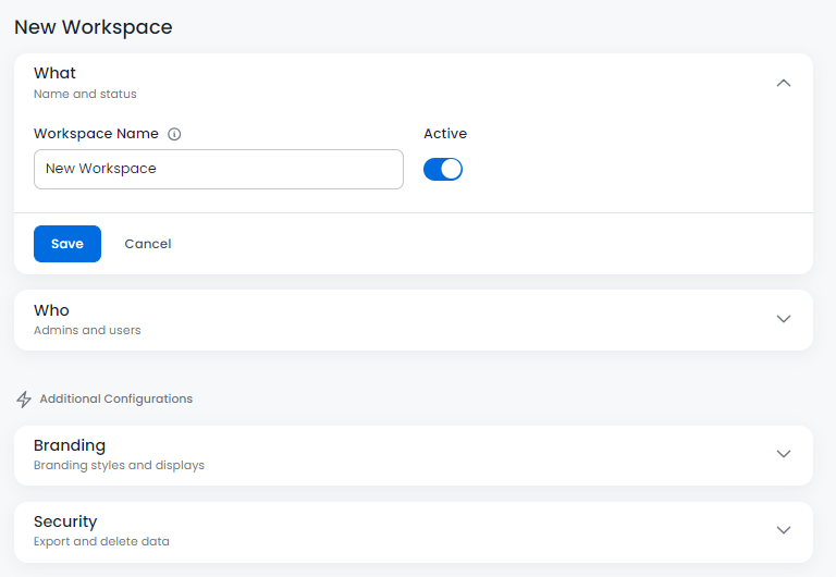 Workspaces SUMO1